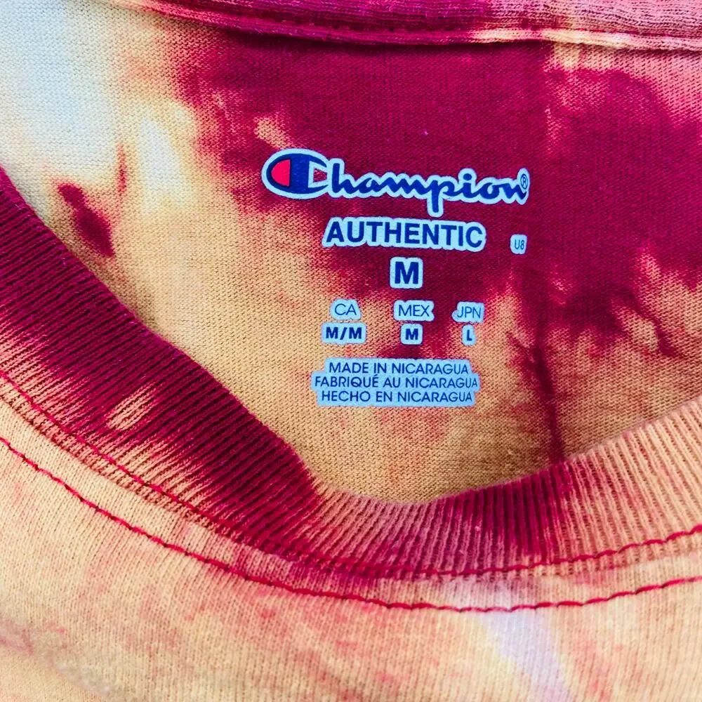 Champion Arkansas Razorbacks Custom Bleached Tee - Picture 3 of 3